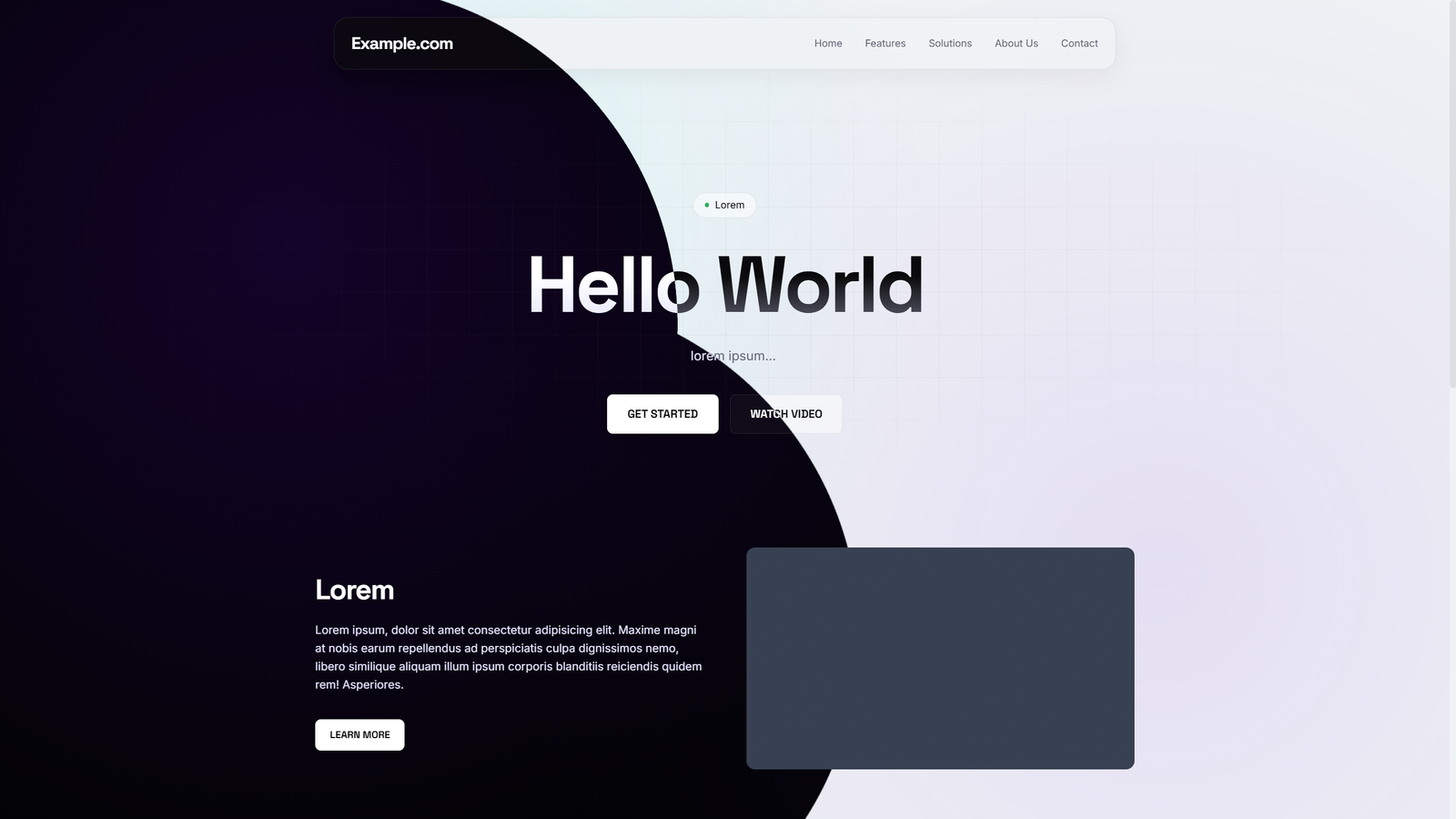 With FlatlyPage, you can create professional and stunning websites.